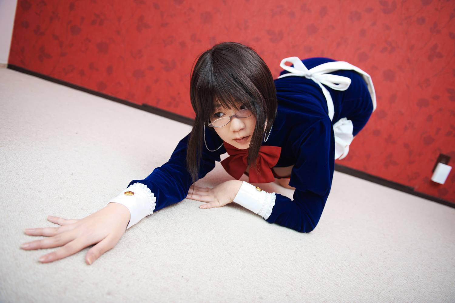 [Cosplay] 2013.03.28 Sexy Maid - Big Tits 1